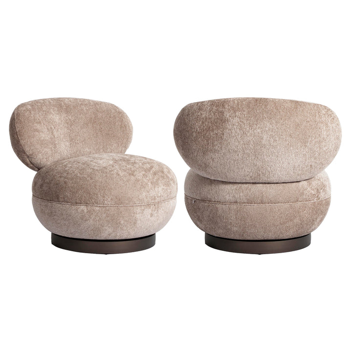 Loungesessel Jace be easy Sand drehbar flammenhemmend