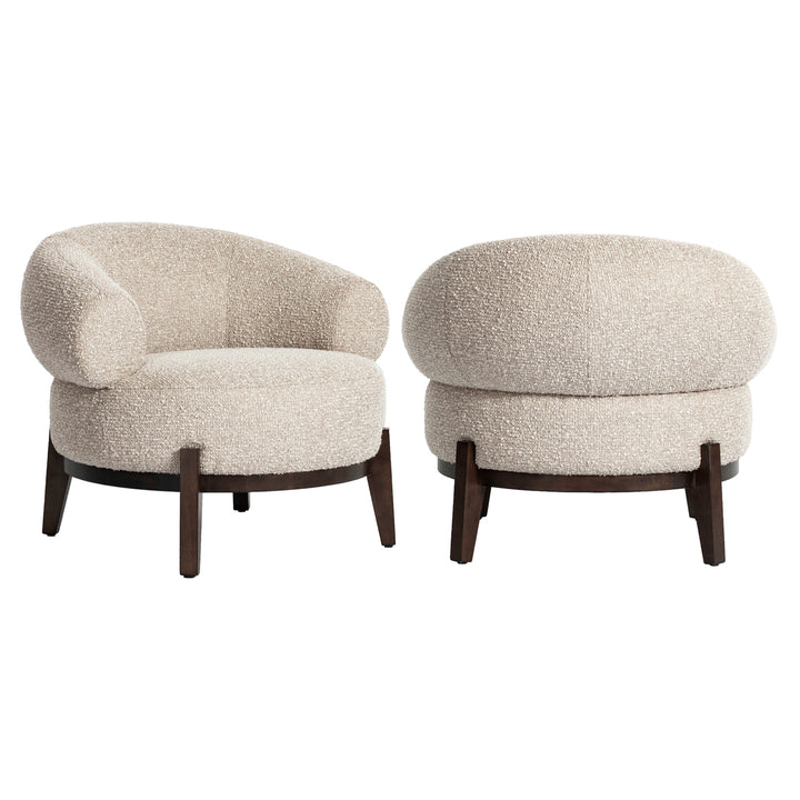 Loungesessel Montana natur robust flammenhemmend