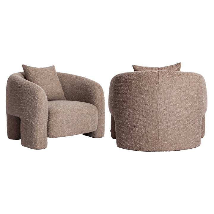Richmond Loungestoel Tuscany Mocca Chunky