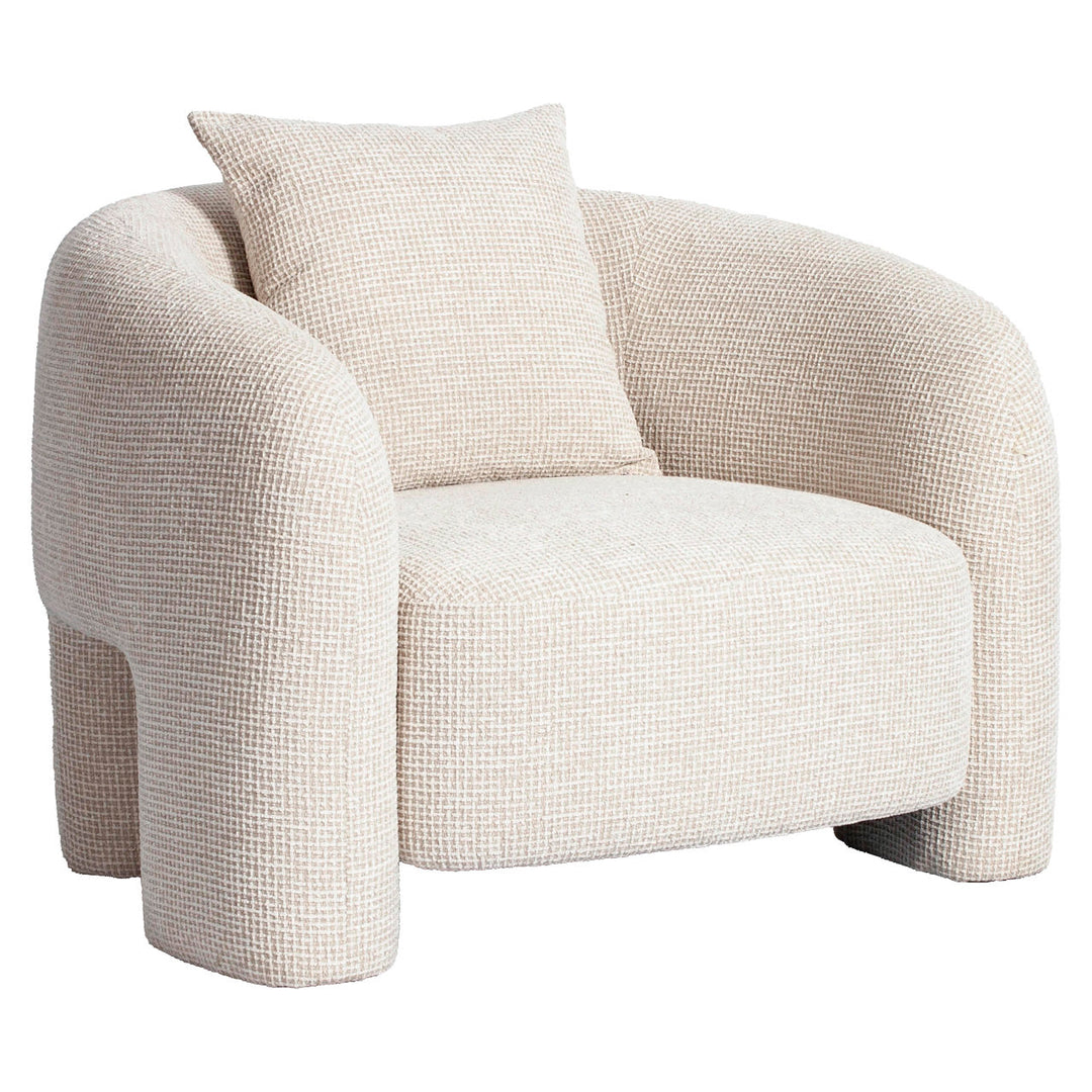 Richmond Loungestoel Tuscany Beige Blockweave