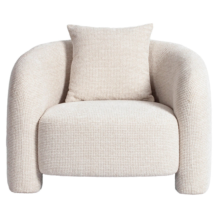 Richmond Loungestoel Tuscany Beige Blockweave