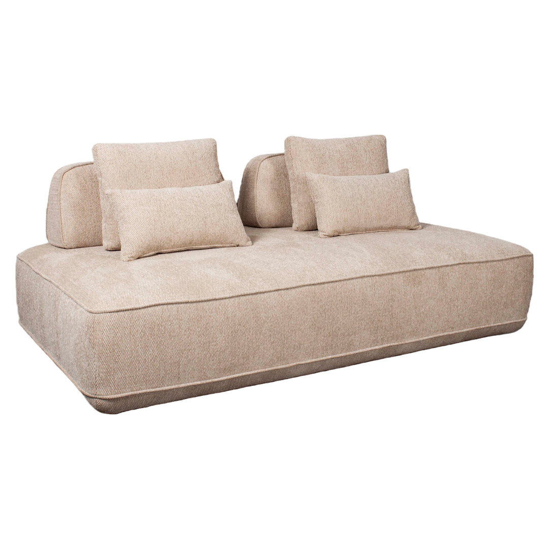 Sofa Tudor Natur Boldweave 2,5-Sitzer verstellbare Rückenlehne