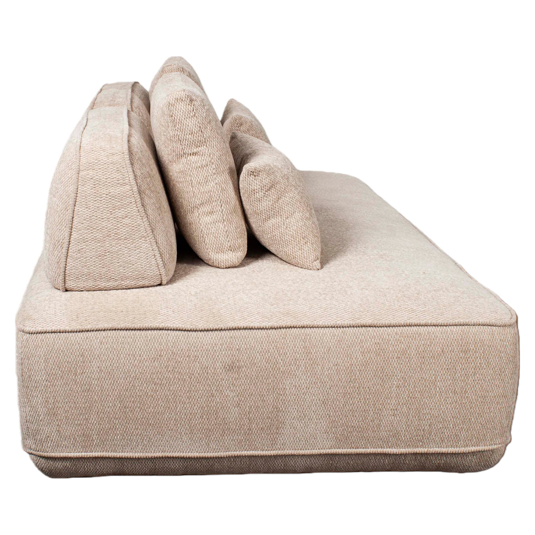 Sofa Tudor Natur Boldweave 2,5-Sitzer verstellbare Rückenlehne