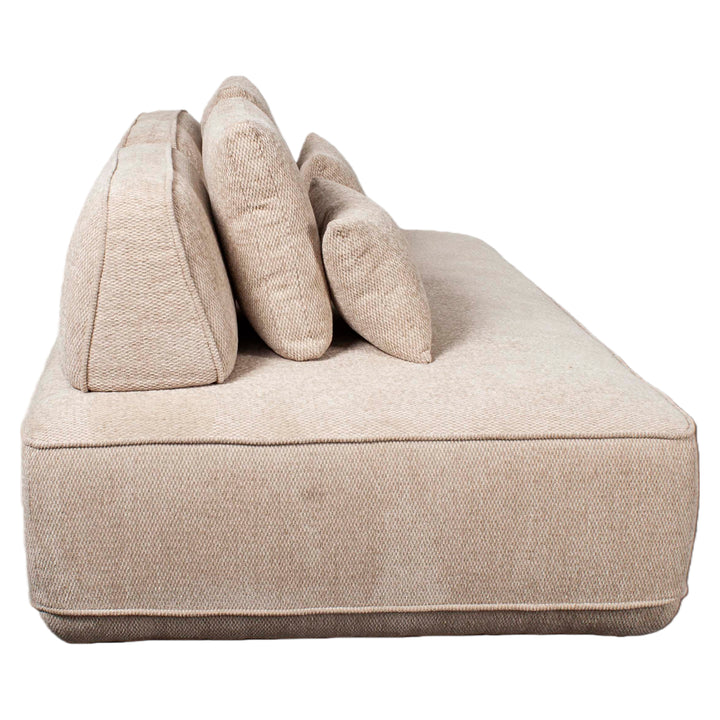 Sofa Tudor Natur Boldweave 2,5-Sitzer verstellbare Rückenlehne