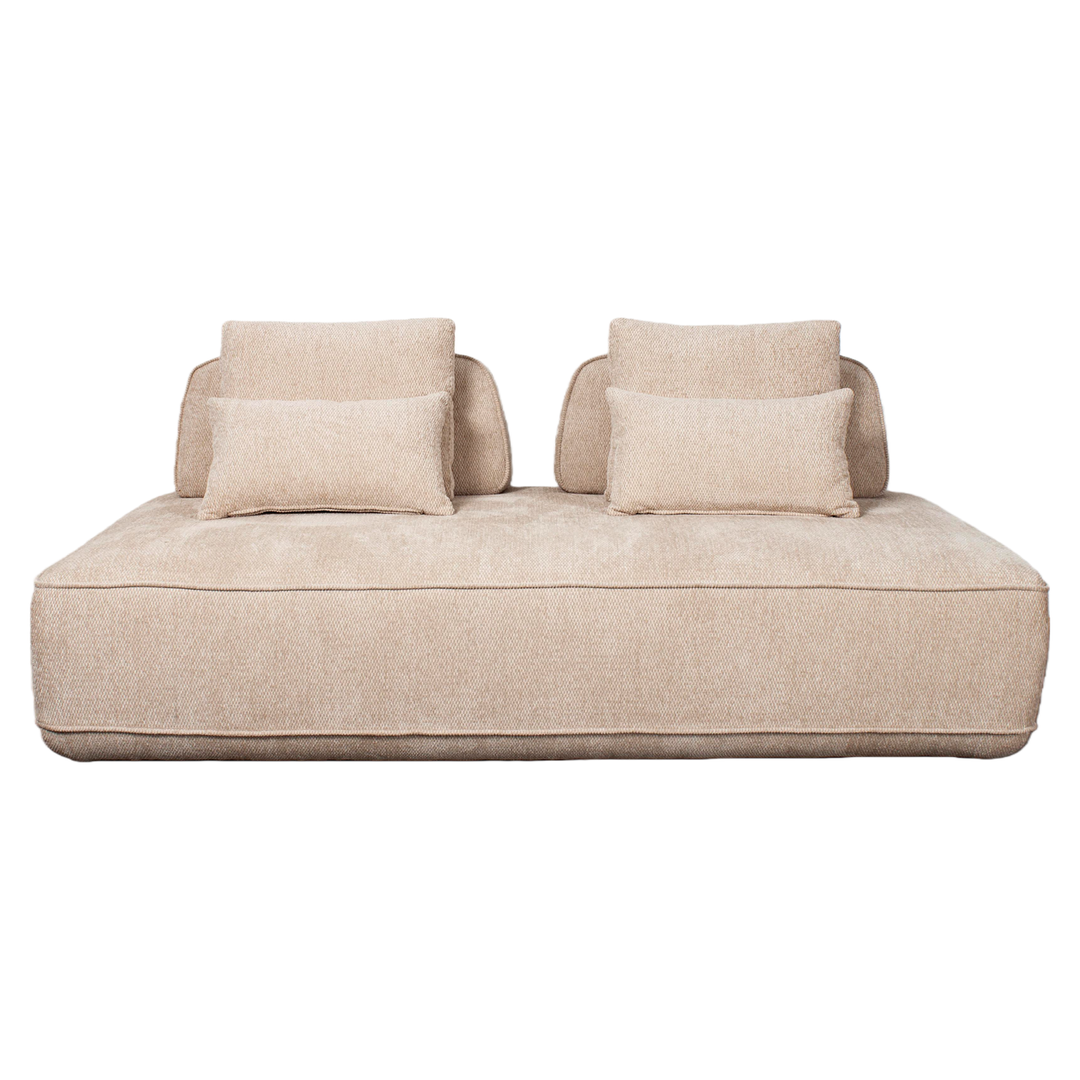 Sofa Tudor Natur Boldweave 2,5-Sitzer verstellbare Rückenlehne