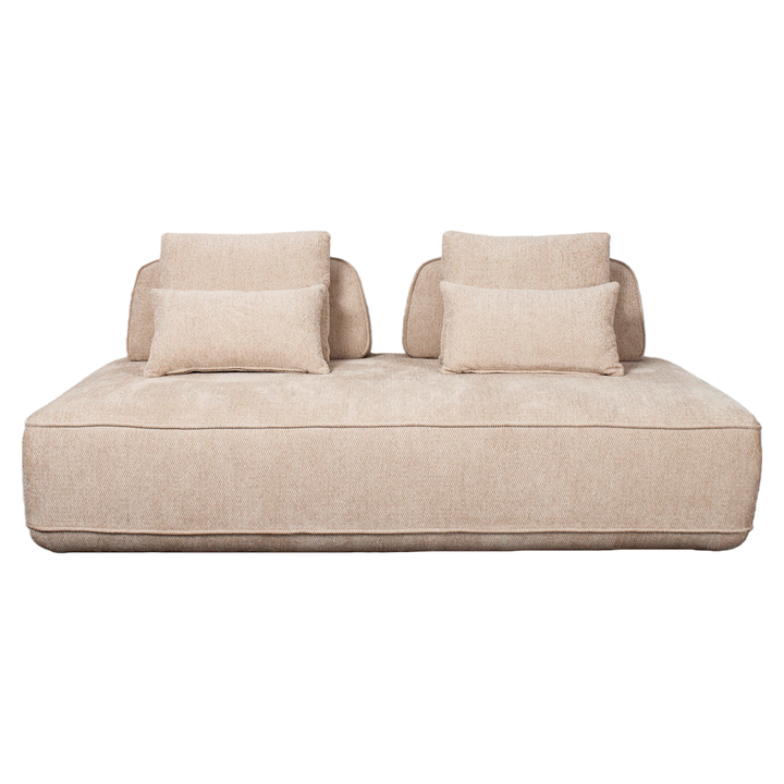 Sofa Tudor Natur Boldweave 2,5-Sitzer verstellbare Rückenlehne