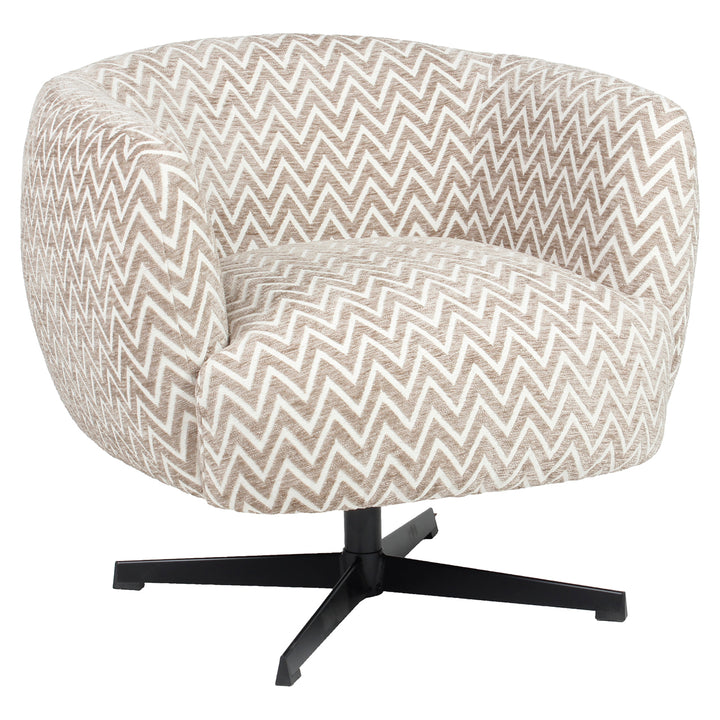 Richmond Fauteuil Estelle Sand Chevron - productweergave | CéJor Wonen