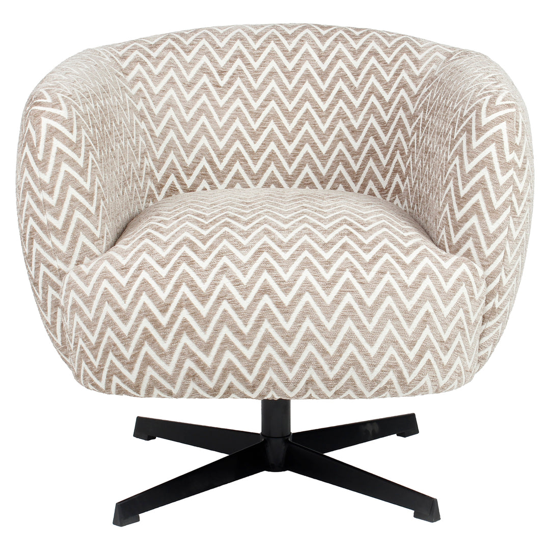 Richmond Fauteuil Estelle Sand Chevron - productweergave | CéJor Wonen