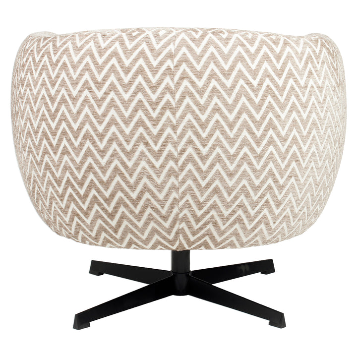 Richmond Fauteuil Estelle Sand Chevron - productweergave | CéJor Wonen