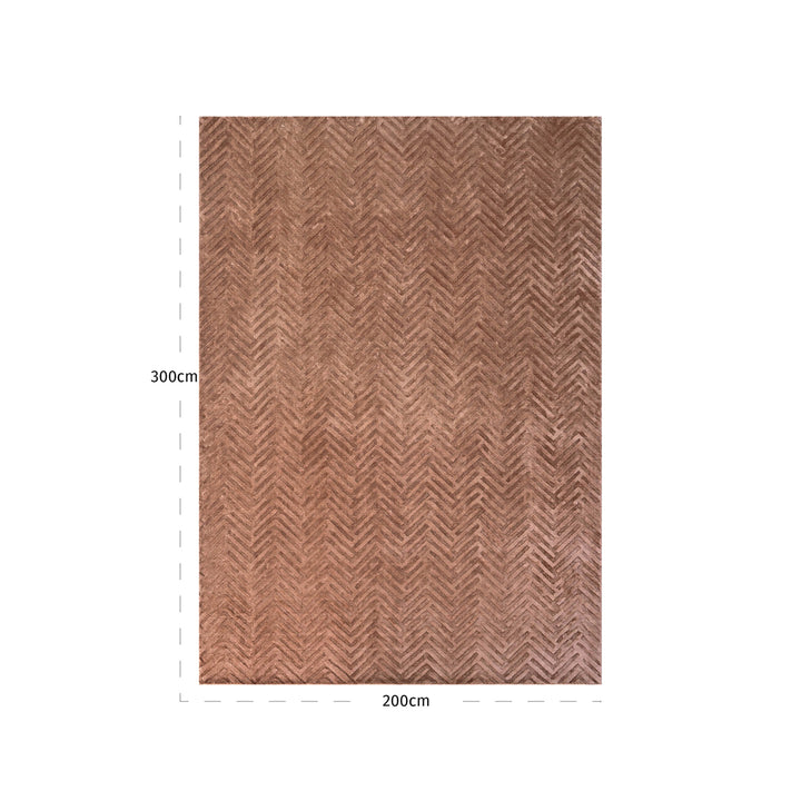 Tapijt Velay Coffee 200x300