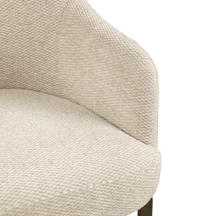 Richmond Eetkamerstoel Hadley Natural Boldweave - detail | CéJor Wonen