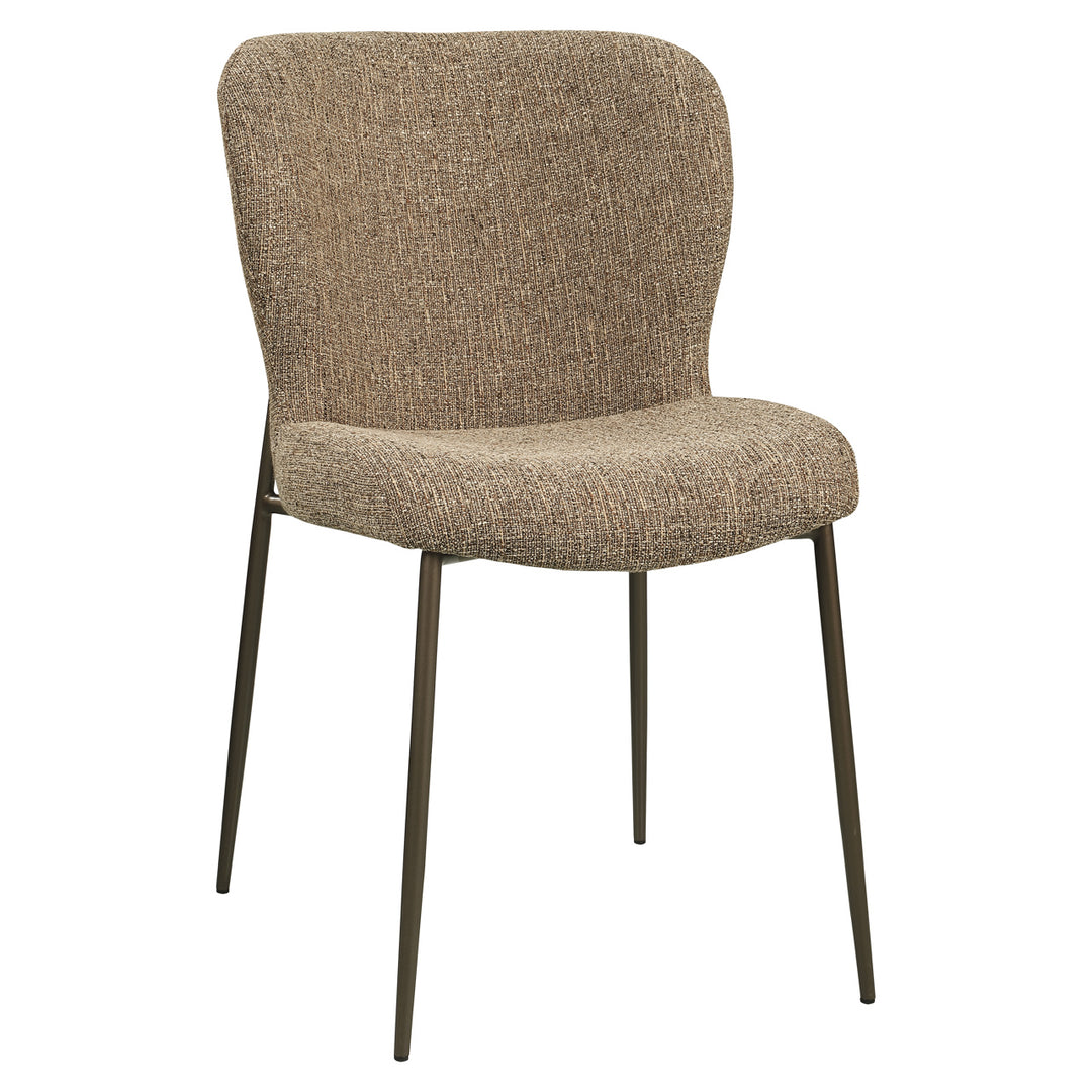 Richmond Eetkamerstoel Odarby Brown Tweed - set van 2 - productweergave | CéJor Wonen