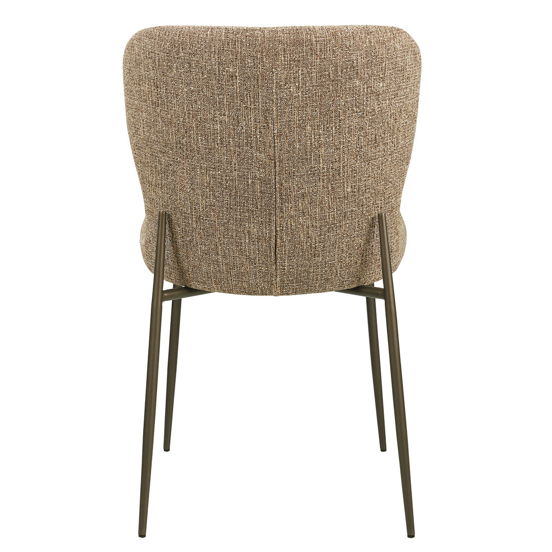 Richmond Eetkamerstoel Odarby Brown Tweed - set van 2 - productweergave | CéJor Wonen