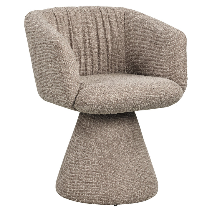 Richmond Eetkamerstoel Madeline Mocca Chunky Swivel