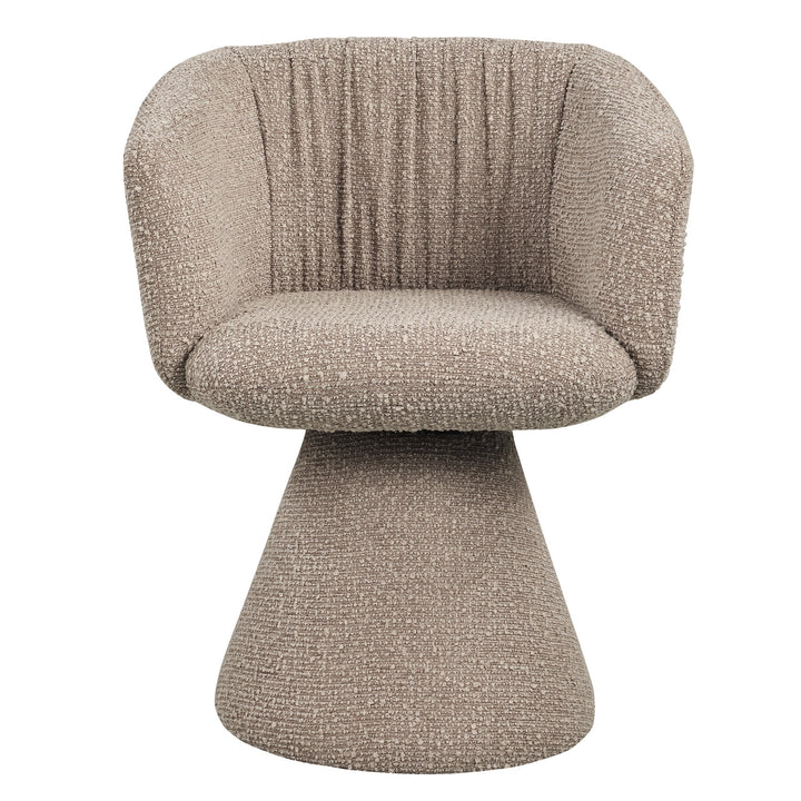 Richmond Eetkamerstoel Madeline Mocca Chunky Swivel