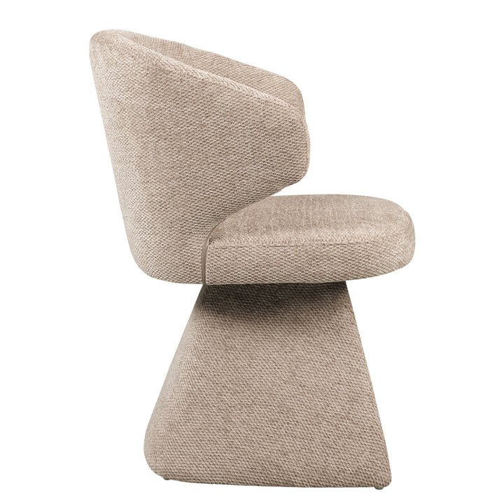 Richmond Eetkamerstoel Zenith, Mocca Boldweave - productweergave | CéJor Wonen