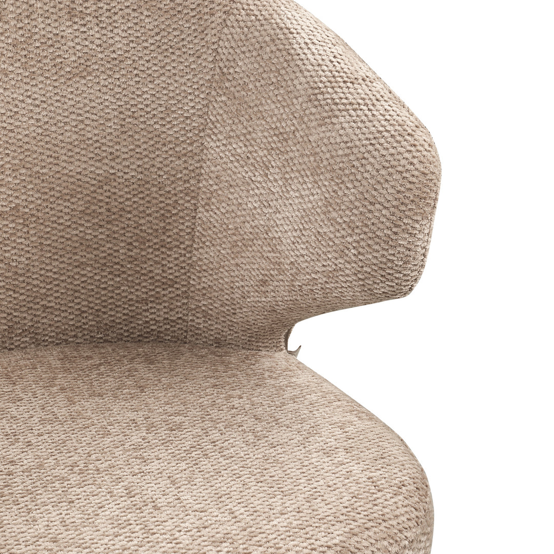 Richmond Eetkamerstoel Zenith, Mocca Boldweave - detail | CéJor Wonen