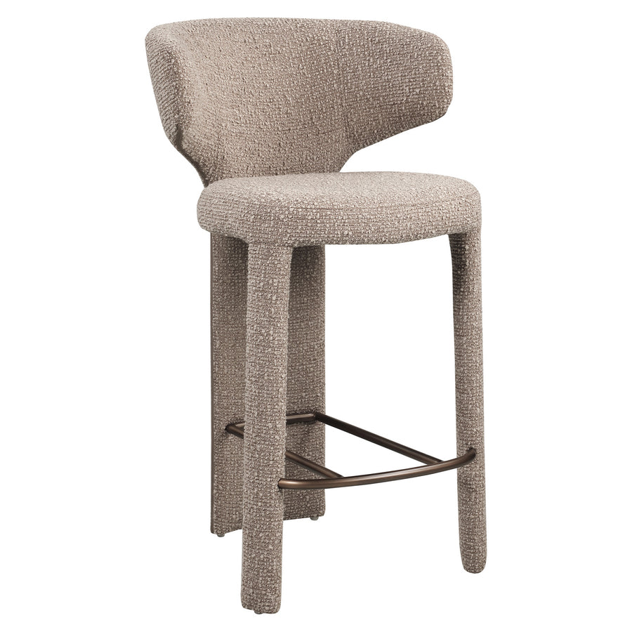 Richmond Counterstoel Viola Mocca Chunky - productweergave | CéJor Wonen