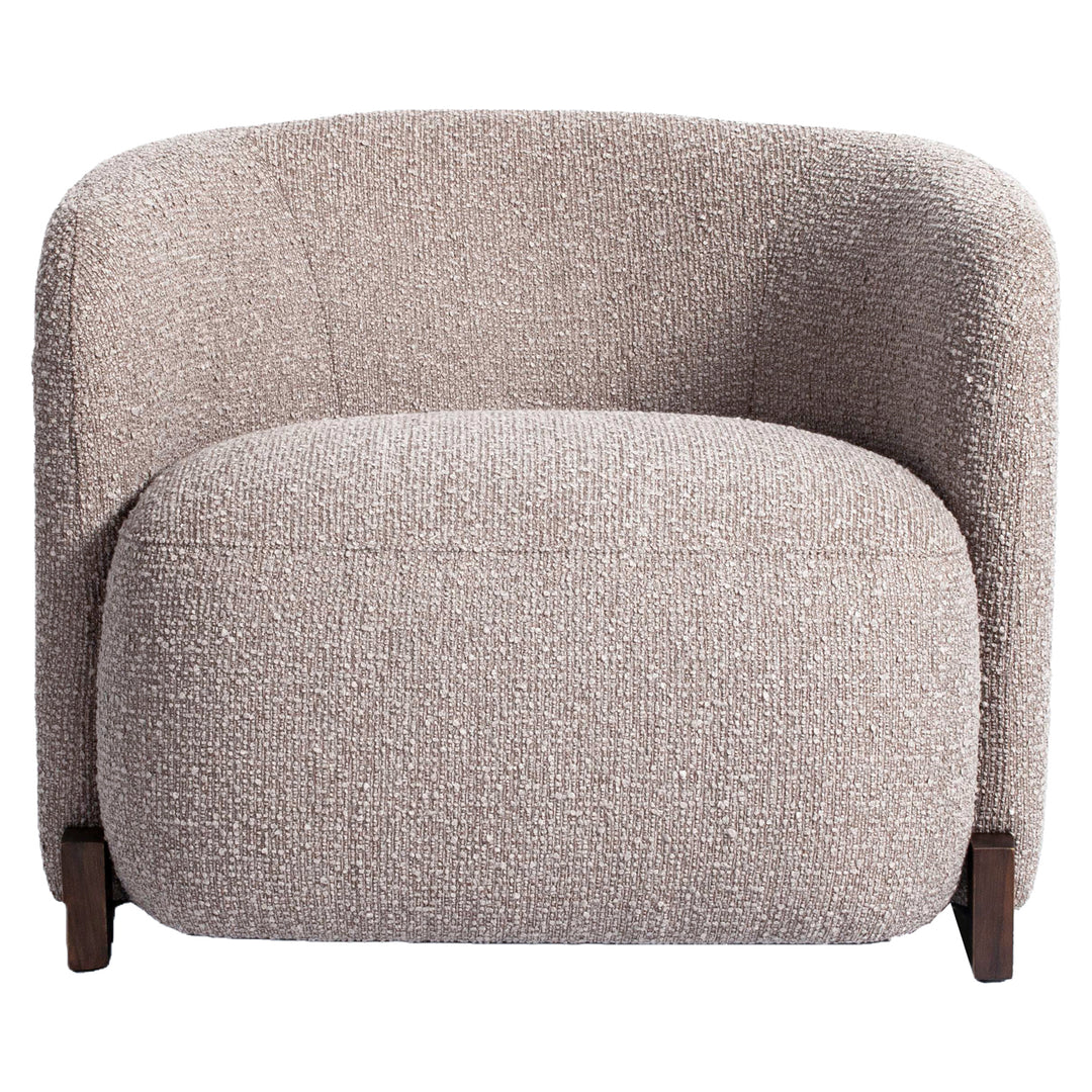Richmond Loungestoel Hannah Mocca Chunky
