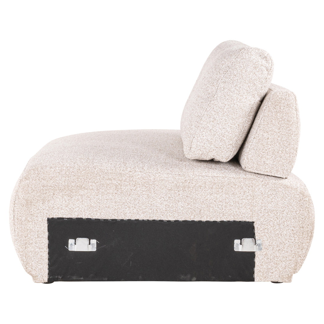 Bank Bolica customized ottoman left