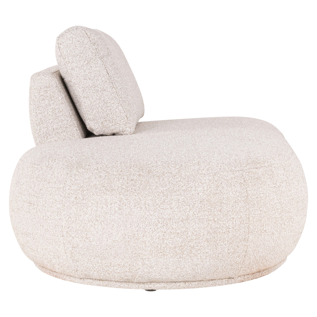 Bank Bolica customized ottoman left