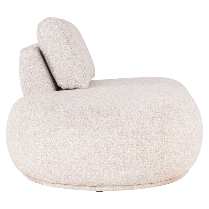 Bench Bolica cayenne ecru ottoman left