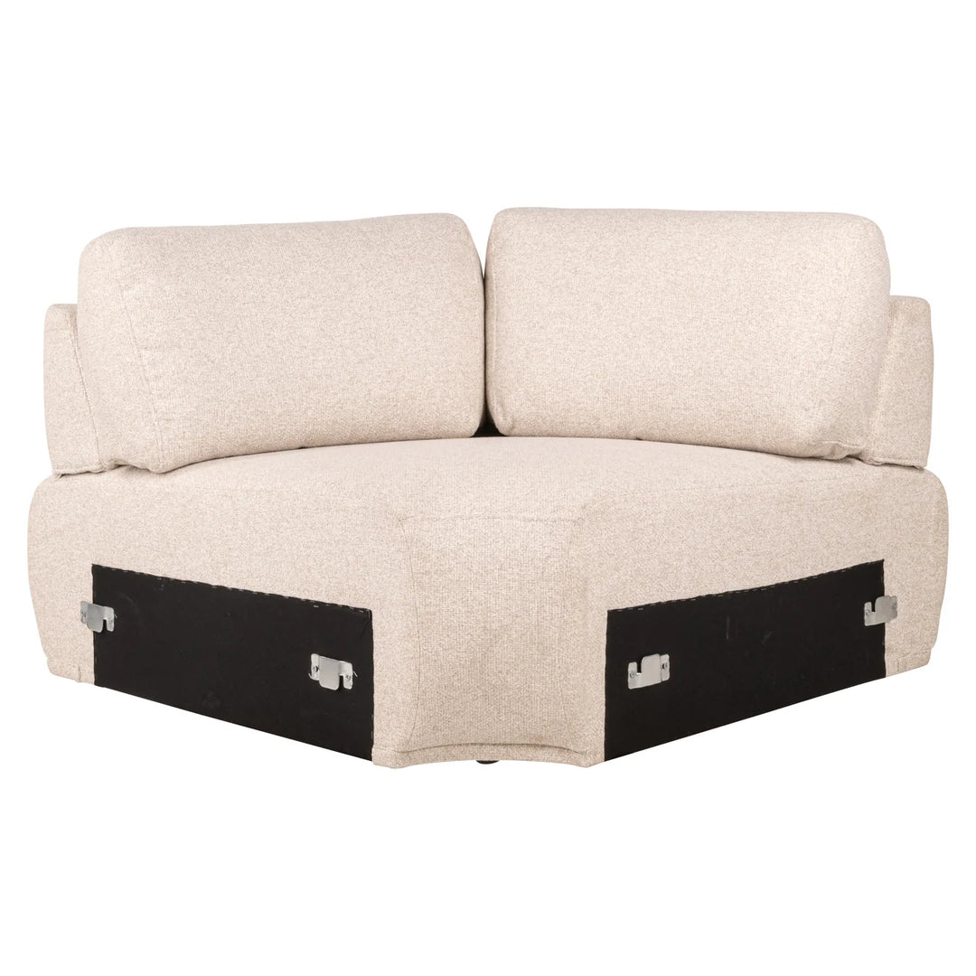 Bolica cayenne ecru corner sofa