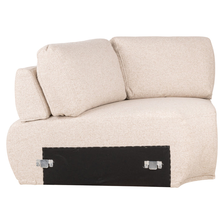 Bolica cayenne ecru corner sofa