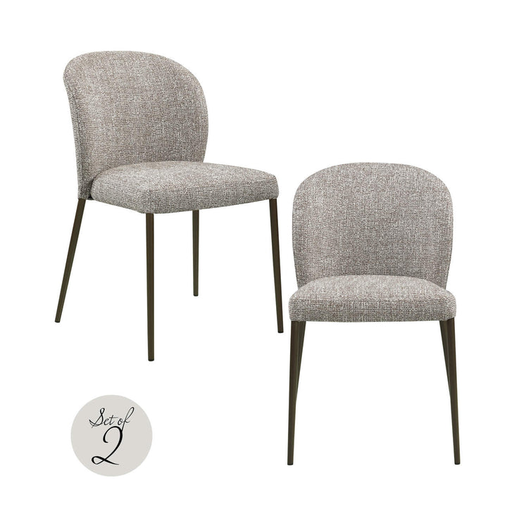 Richmond Eetkamerstoel Stacker Earth Tweed (Set van 2)