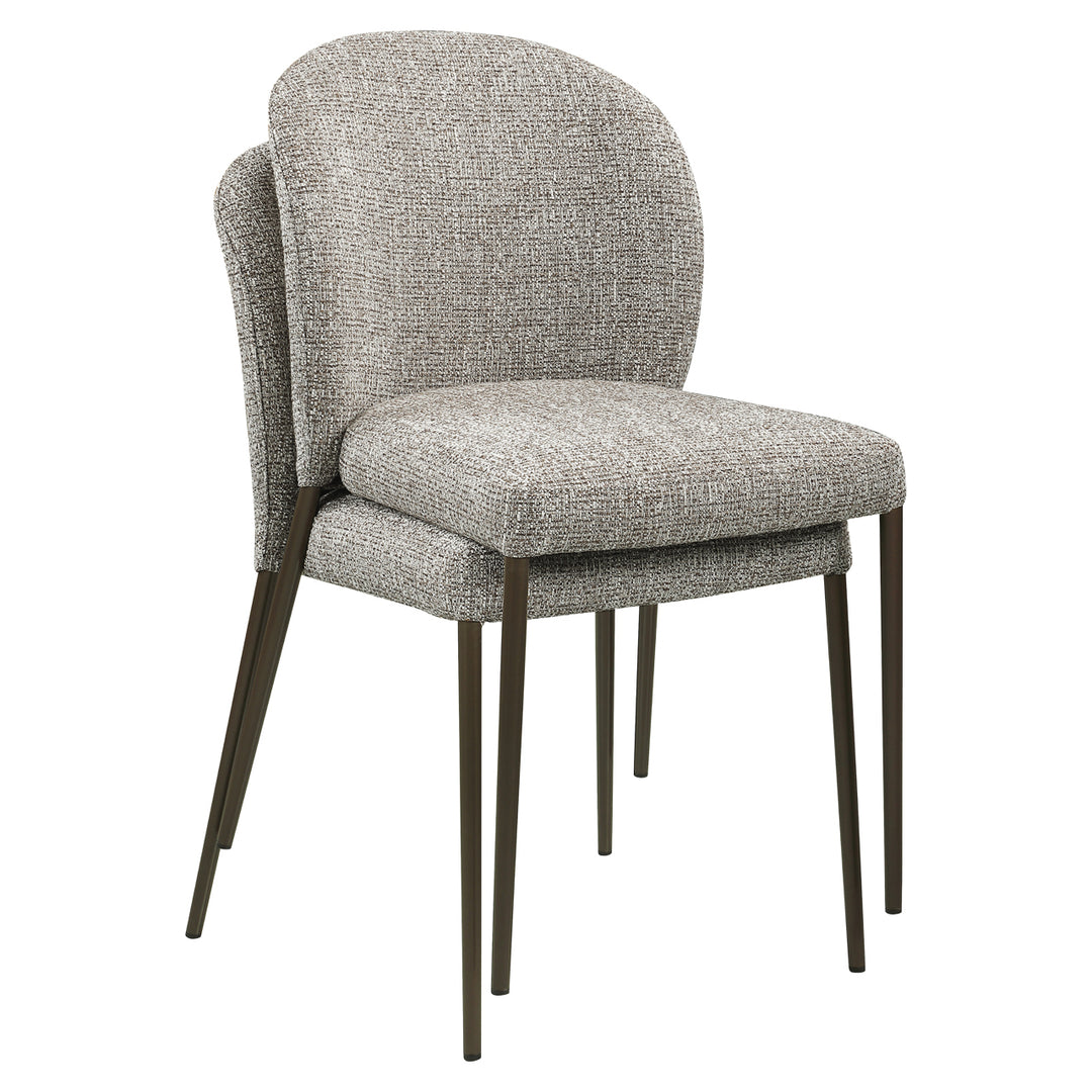 Richmond Eetkamerstoel Stacker Earth Tweed (Set van 2)