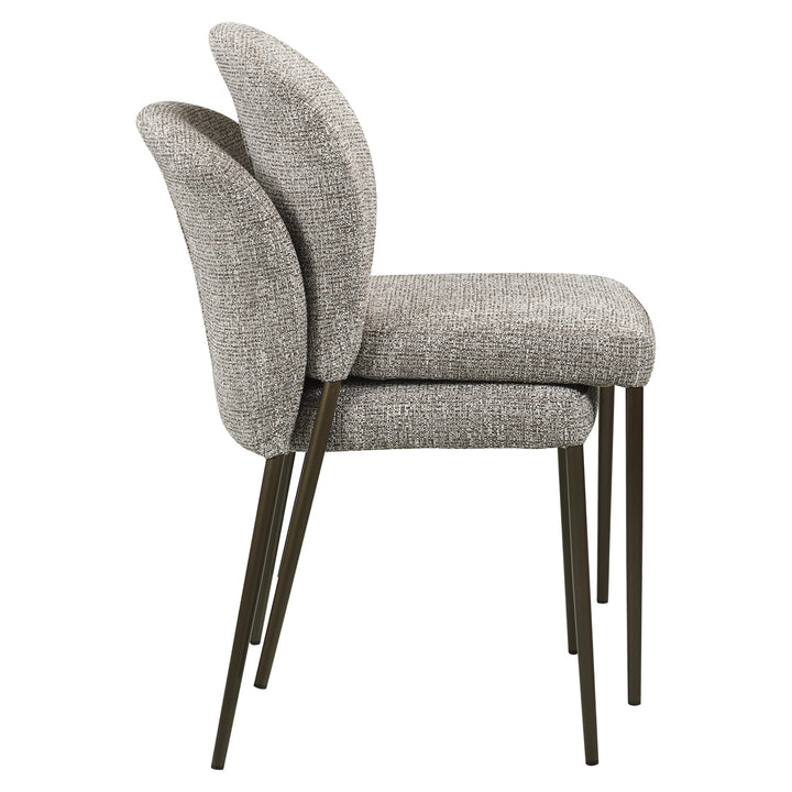 Richmond Eetkamerstoel Stacker Earth Tweed (Set van 2)
