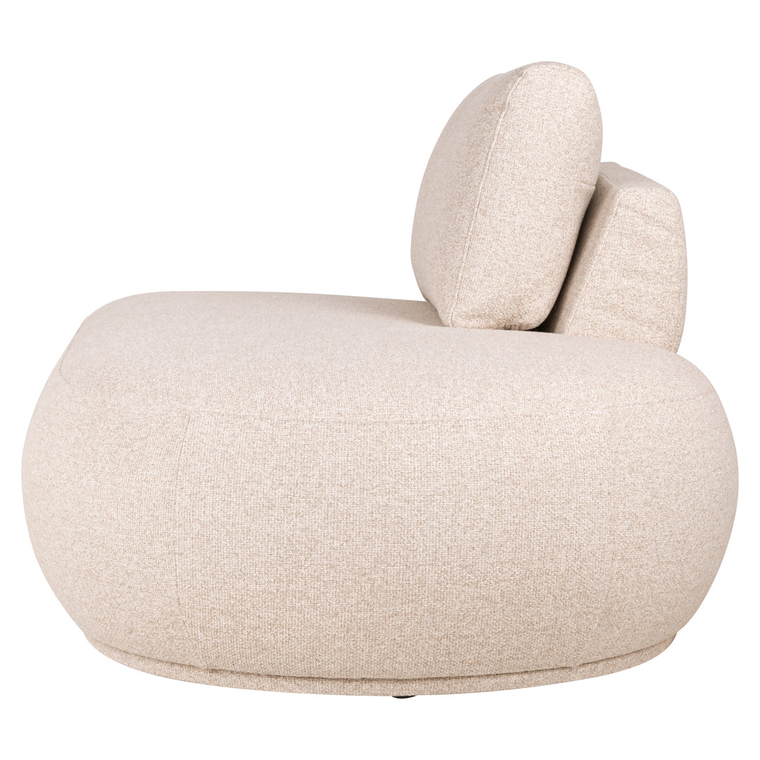 Bank Bolica customized ottoman right