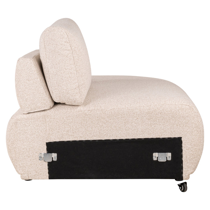 Bank Bolica customized ottoman right