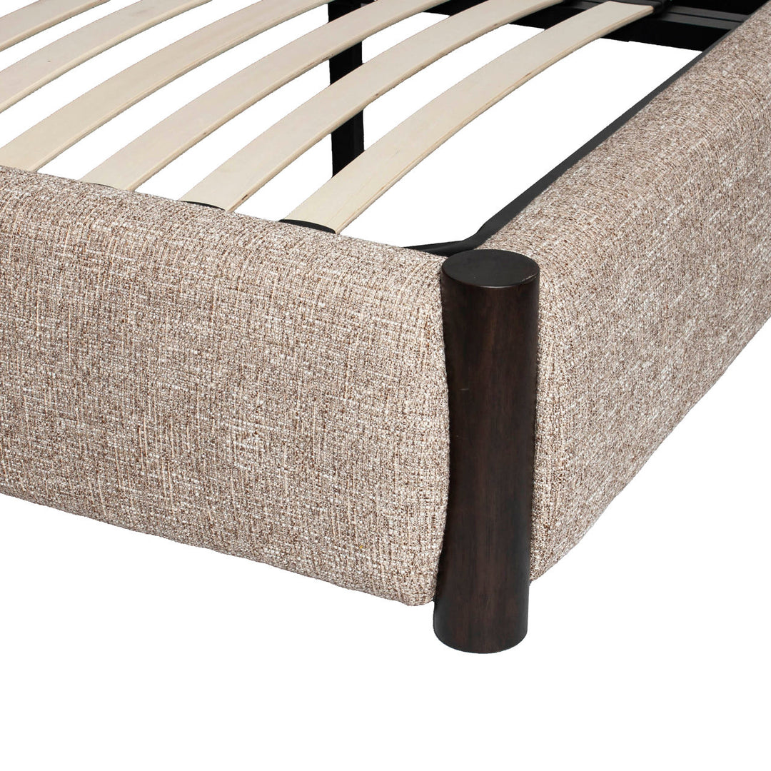 Richmond Bed Citadel Sand Tweed 160x200