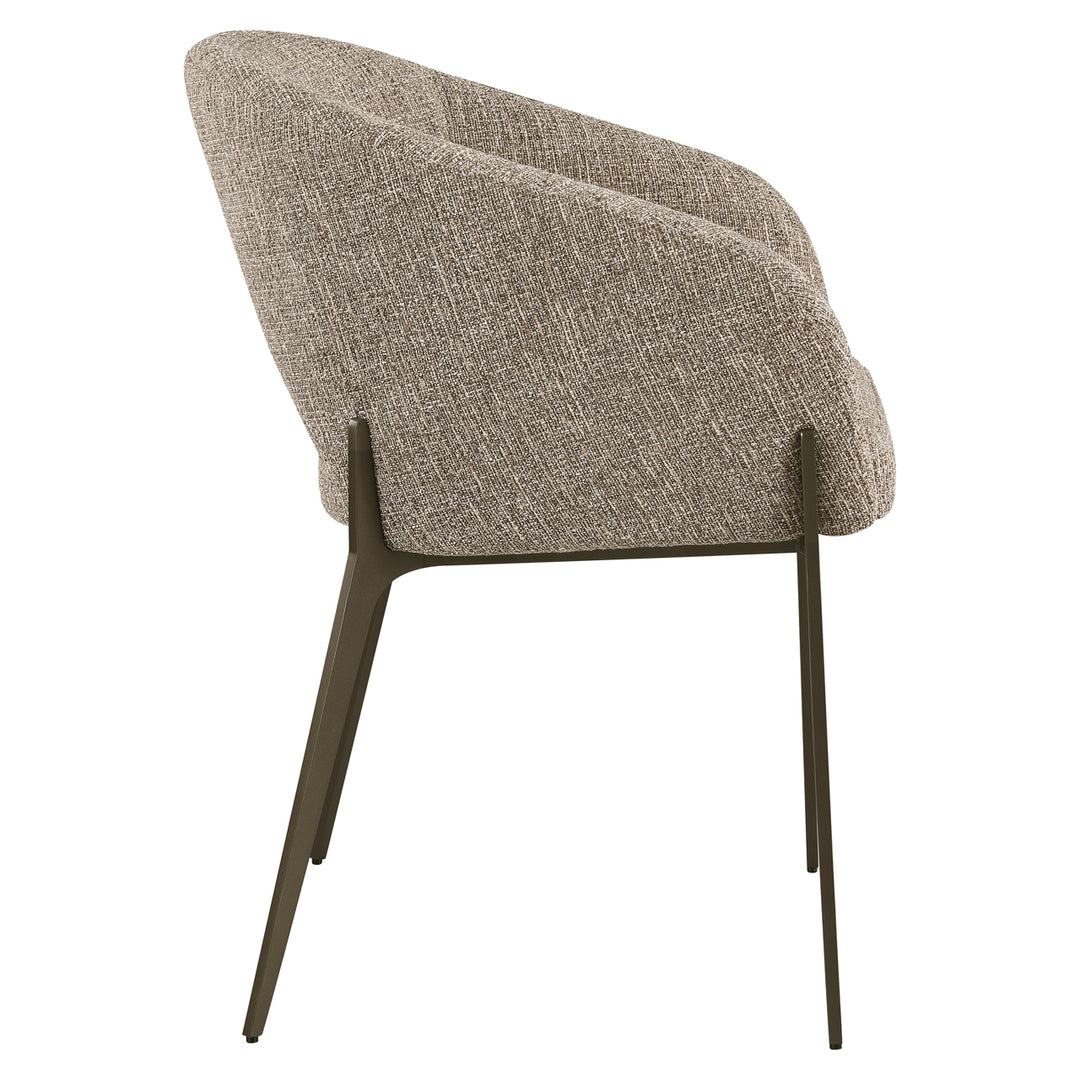Richmond Eetkamerstoel Kenzi Brown Tweed