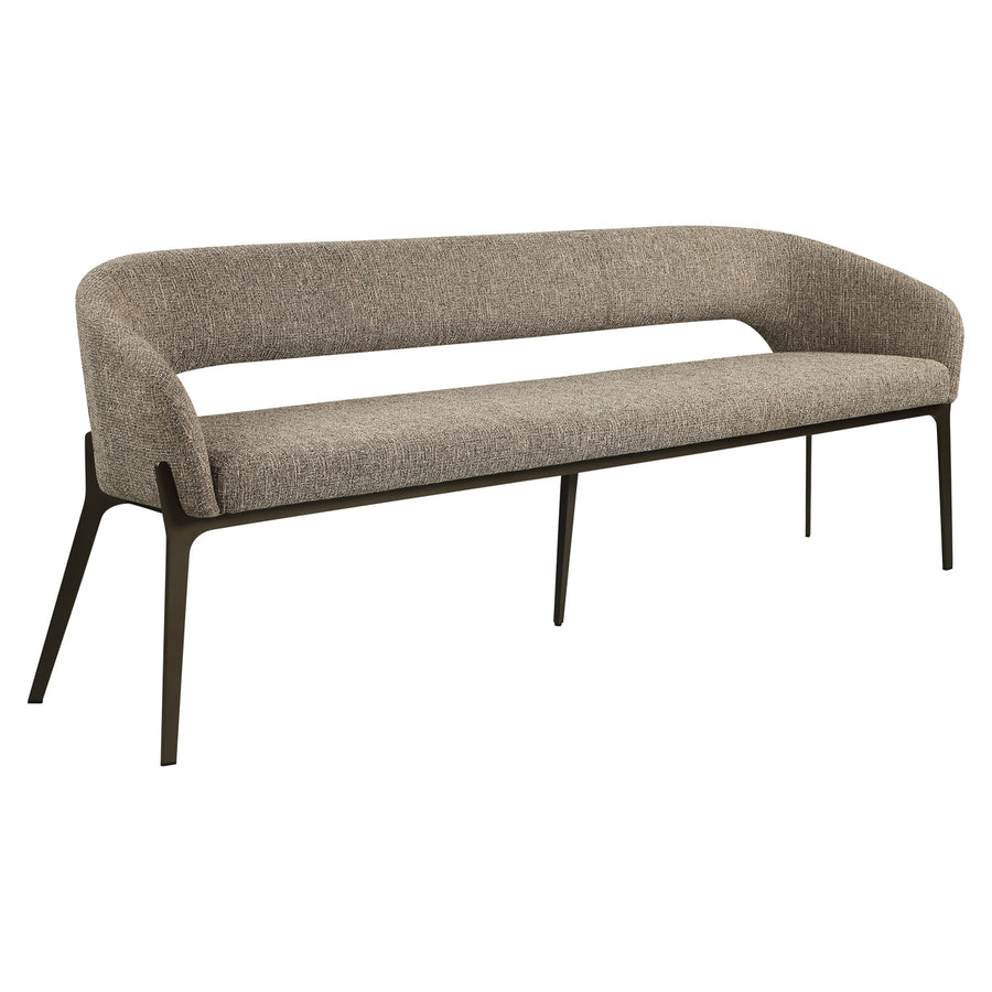 Richmond Eetkamerbank Kenzi Brown Tweed - productweergave | CéJor Wonen
