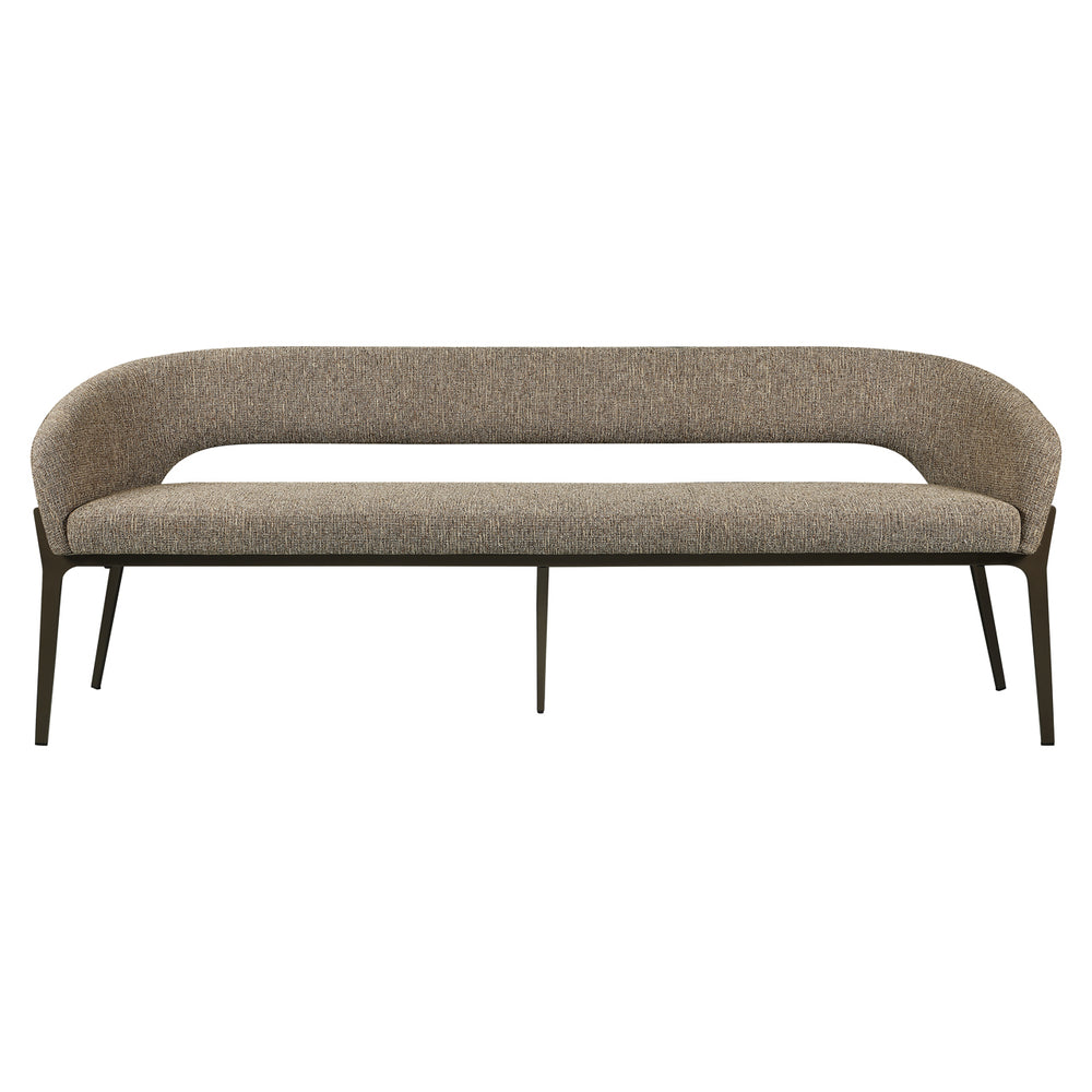 Richmond Eetkamerbank Kenzi Brown Tweed - productweergave | CéJor Wonen