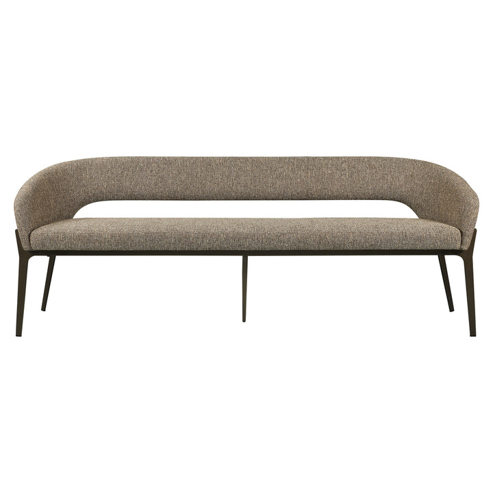 Richmond Eetkamerbank Kenzi Brown Tweed - productweergave | CéJor Wonen