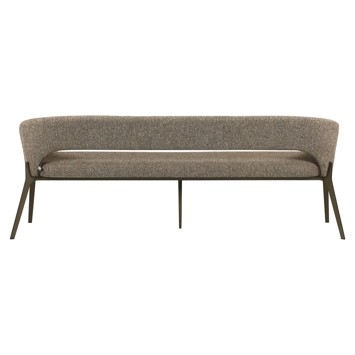 Richmond Eetkamerbank Kenzi Brown Tweed - productweergave | CéJor Wonen