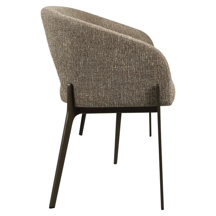Richmond Eetkamerbank Kenzi Brown Tweed - productweergave | CéJor Wonen
