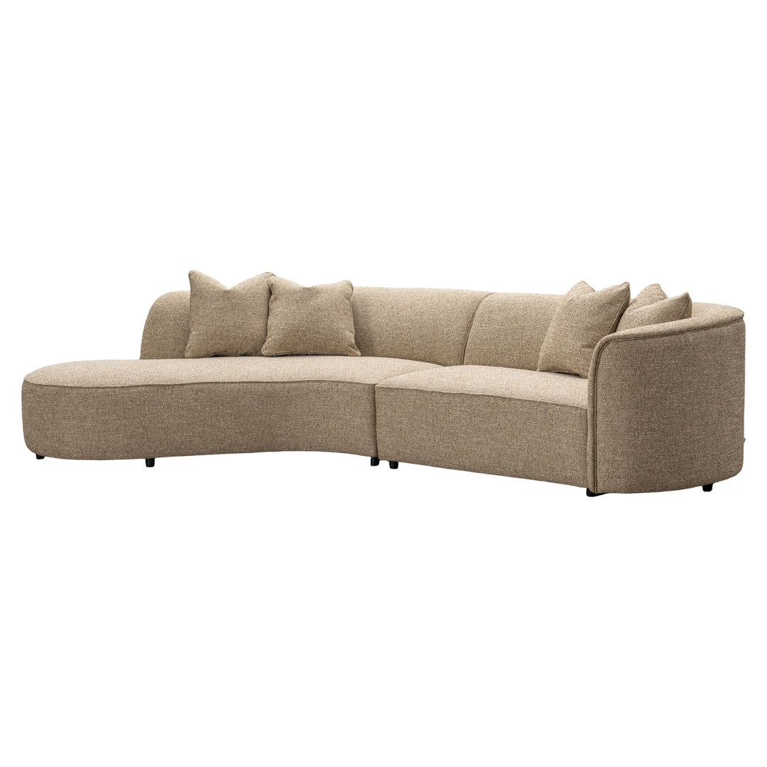 Richmond Loungebank Romero Sand Tweed Links