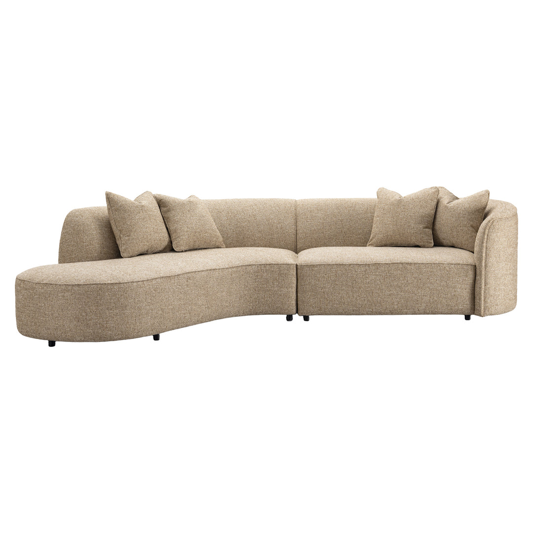 Richmond Loungebank Romero Sand Tweed Links
