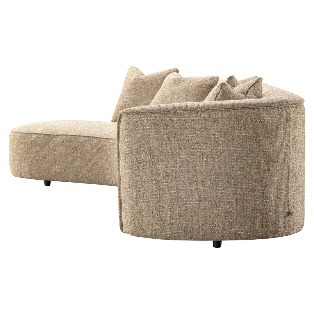 Richmond Loungebank Romero Sand Tweed Links