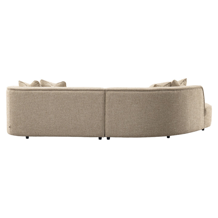 Richmond Loungebank Romero Sand Tweed Links