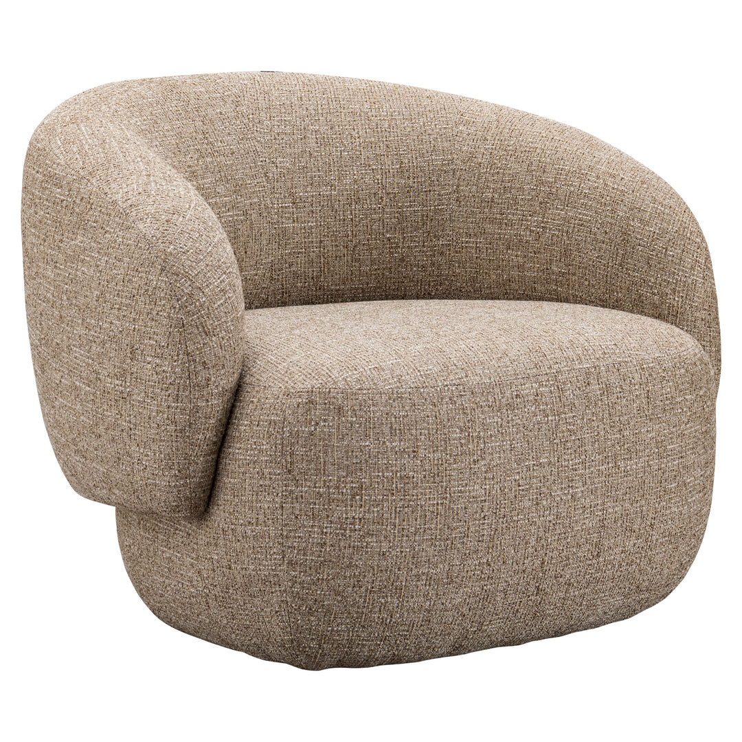 Richmond Loungestoel Milano Sand Tweed