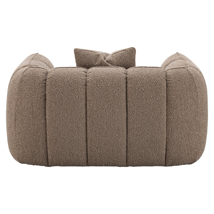 Richmond Loungestoel Hogan Mocca Chunky