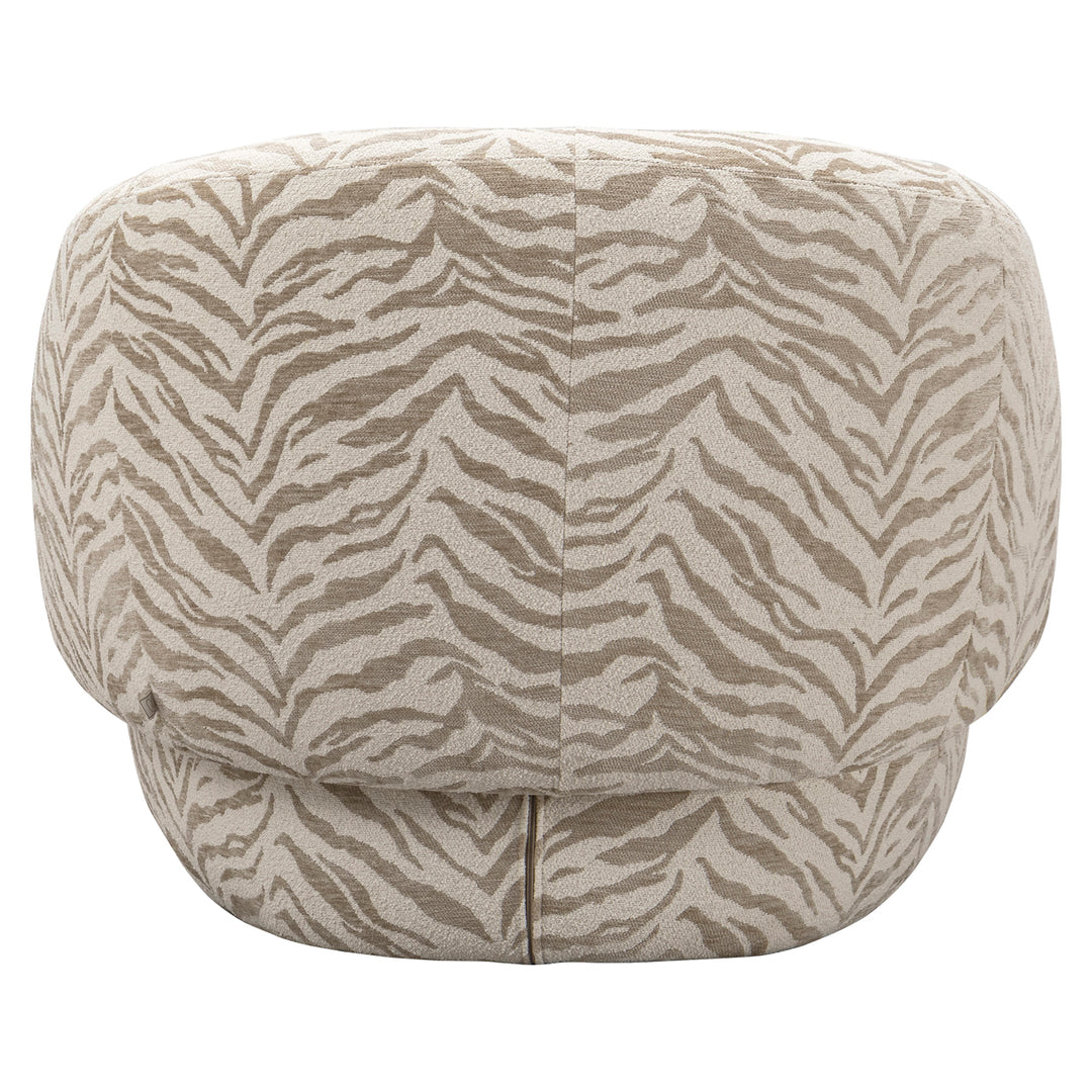 Richmond Loungestoel Milano Beige Tiger