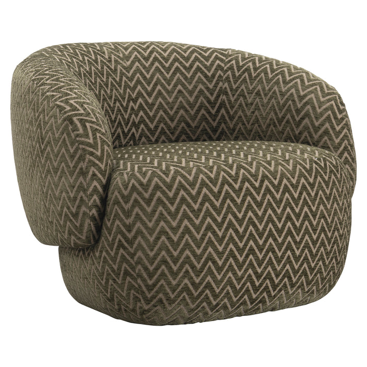 Richmond Loungestoel Milano Moss Chevron
