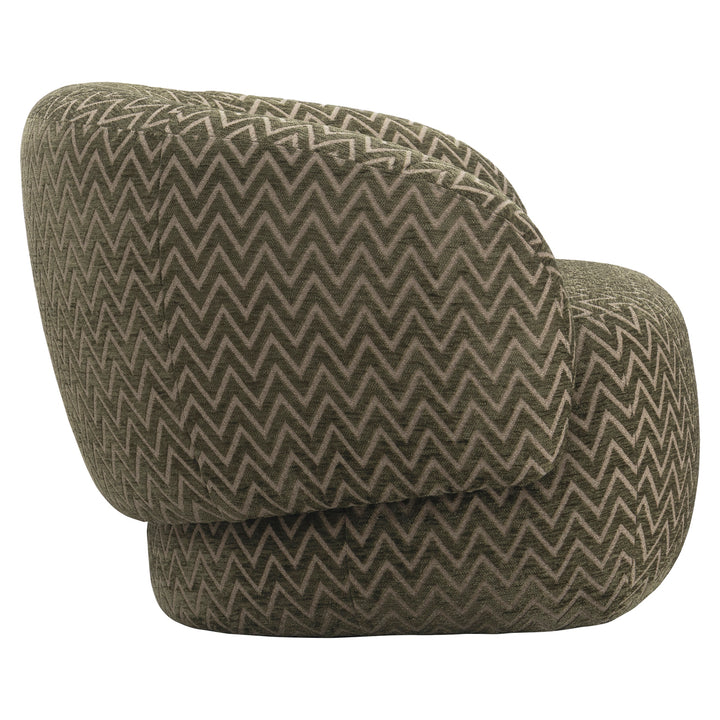 Richmond Loungestoel Milano Moss Chevron