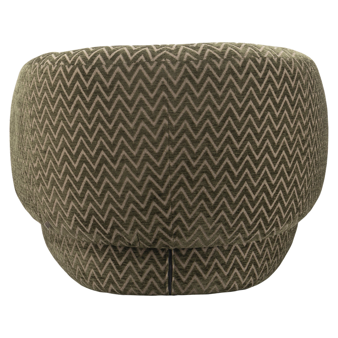 Richmond Loungestoel Milano Moss Chevron